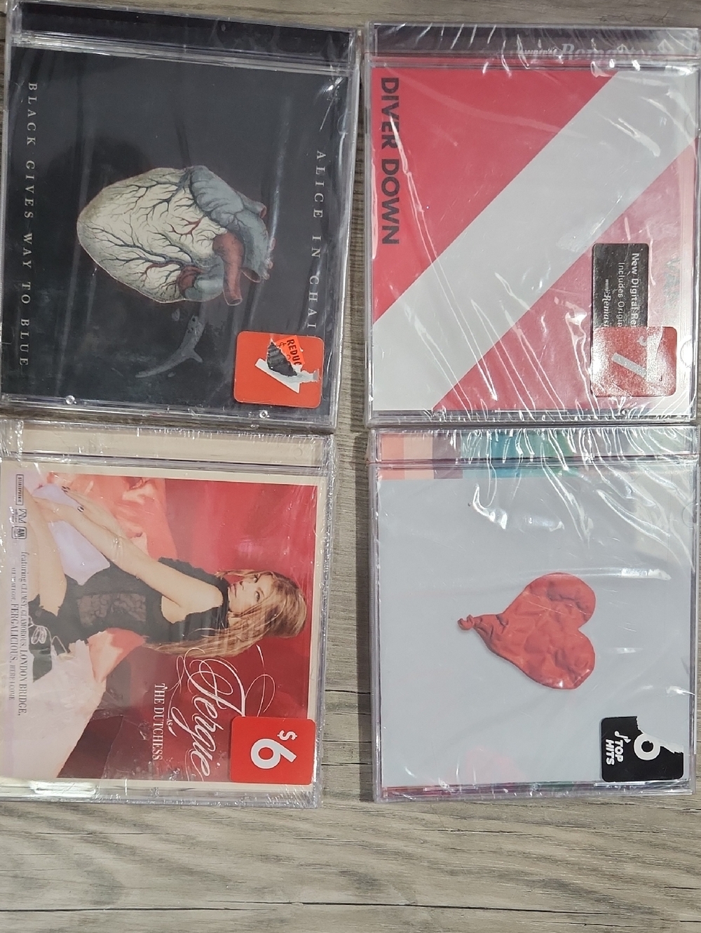 4 NWT, Assorted CD Album Lot -